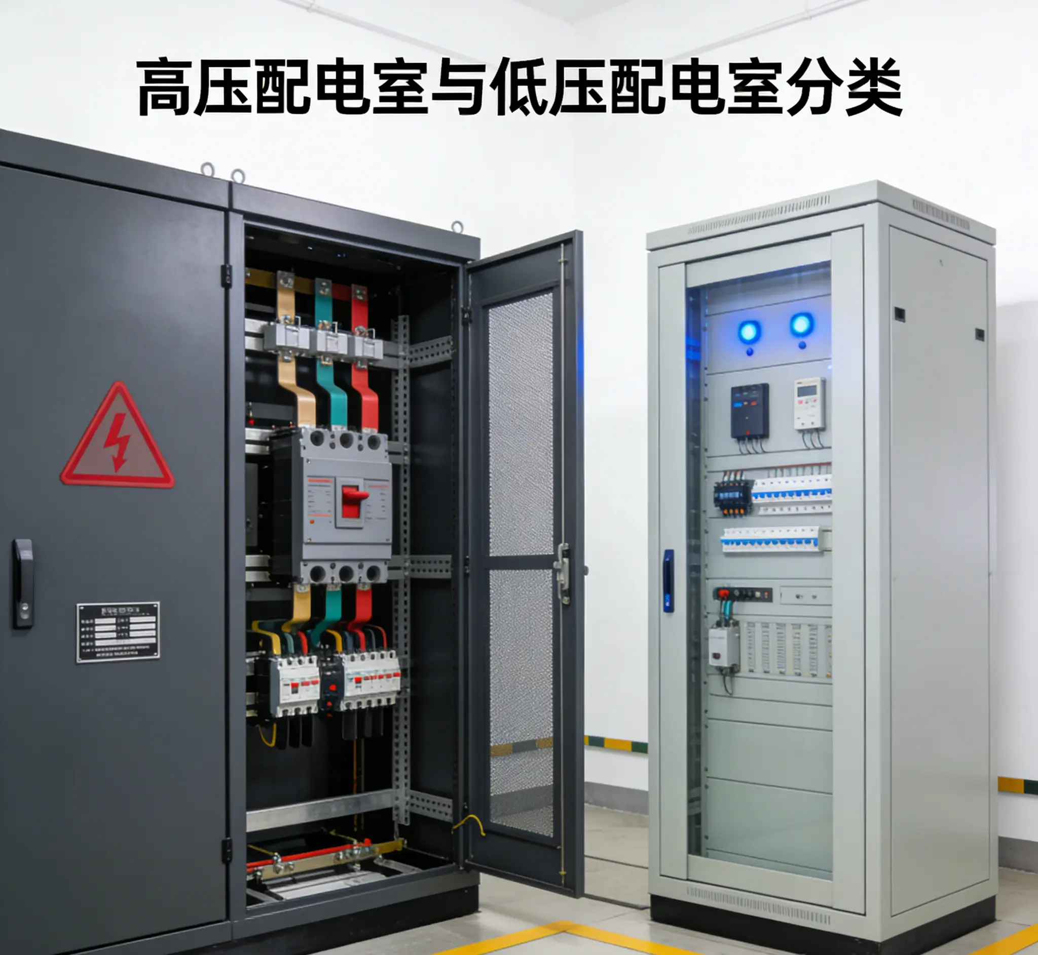 高壓配電室VS低壓配電室：一字之差，天壤之別！